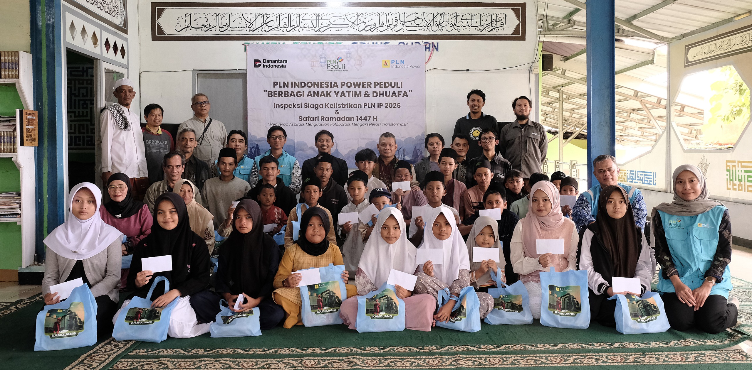 Spreading Ramadan Blessings, PLN Indonesia Power UBP Kamojang Shares Joy with 200 Orphans Around PLTP Gunung Salak